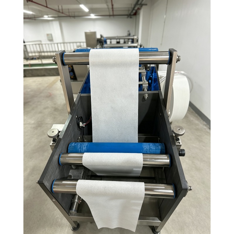 Baby Products Hygiene - Einzelne automatische Feuchttücher-Produktionsmaschine für Baby-Feuchttücher, Hygiene-Feuchttücher,