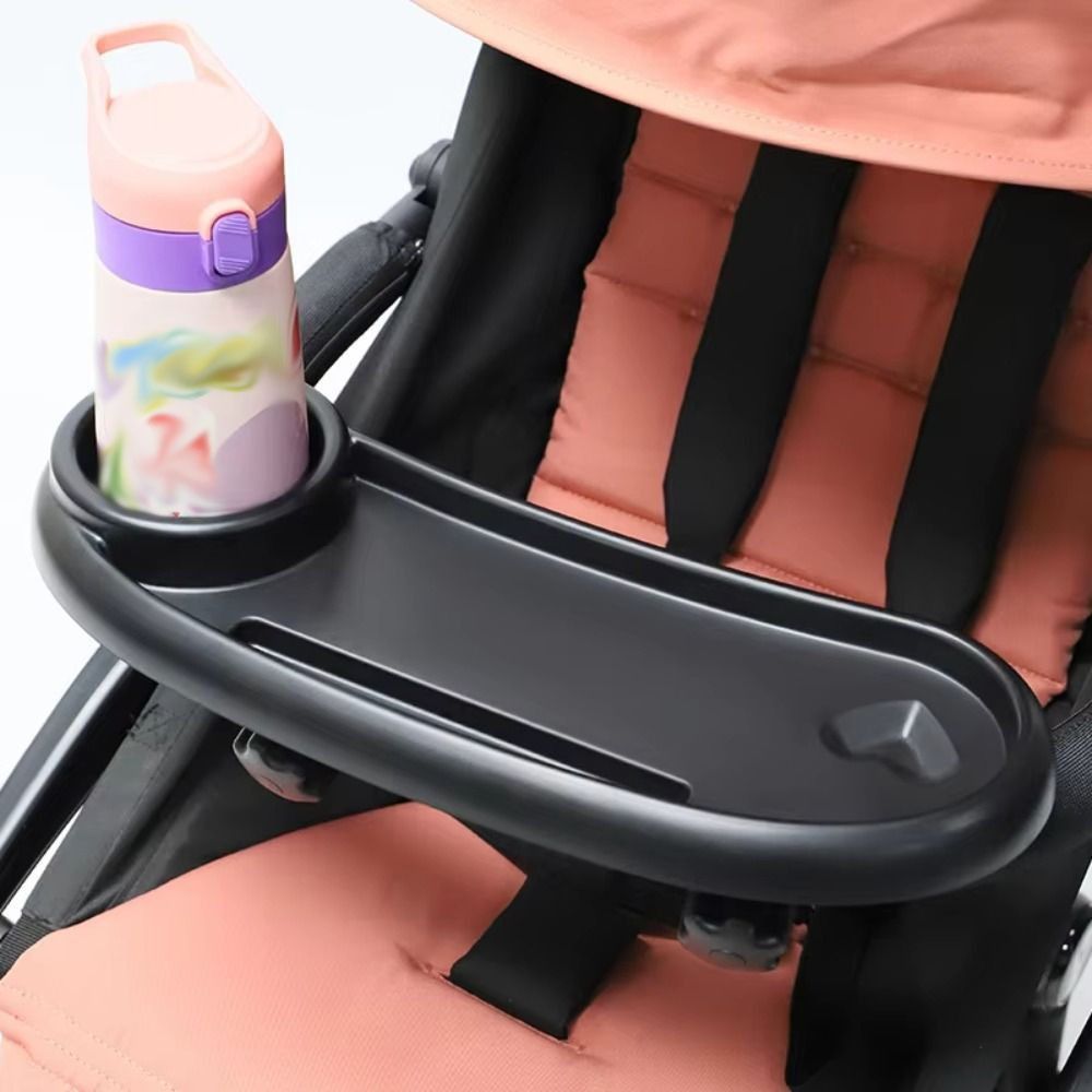 Stroller Accessories - Rutschfester Kinderwagen-Getränkehalter, praktisch, abnehmbar, universelles Kinderwagen-Tablett,