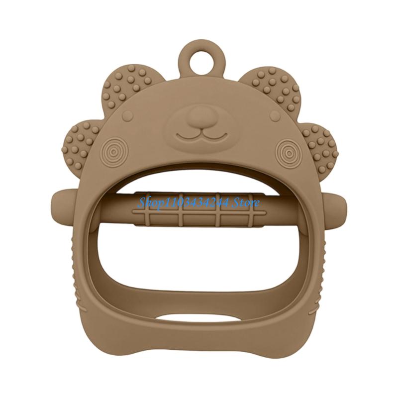 Baby Products Hygiene - Sanfte Silikon-Zahnen-Fäustlinge Tierdesign Kautkupplung Spielzeug für