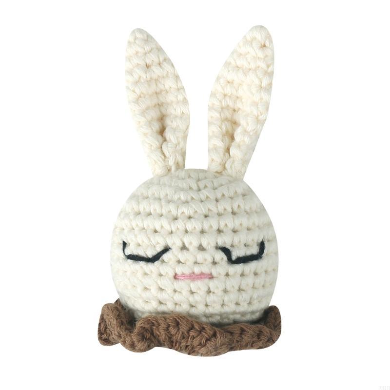 Baby Products Rabbit - Kaninchen Rassel Spielzeug Häkeln Perle Schnuller