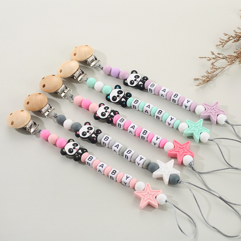 Panda Baby Schnullerclips Pers – Baby Pacifier Clip Bewertung und Preis