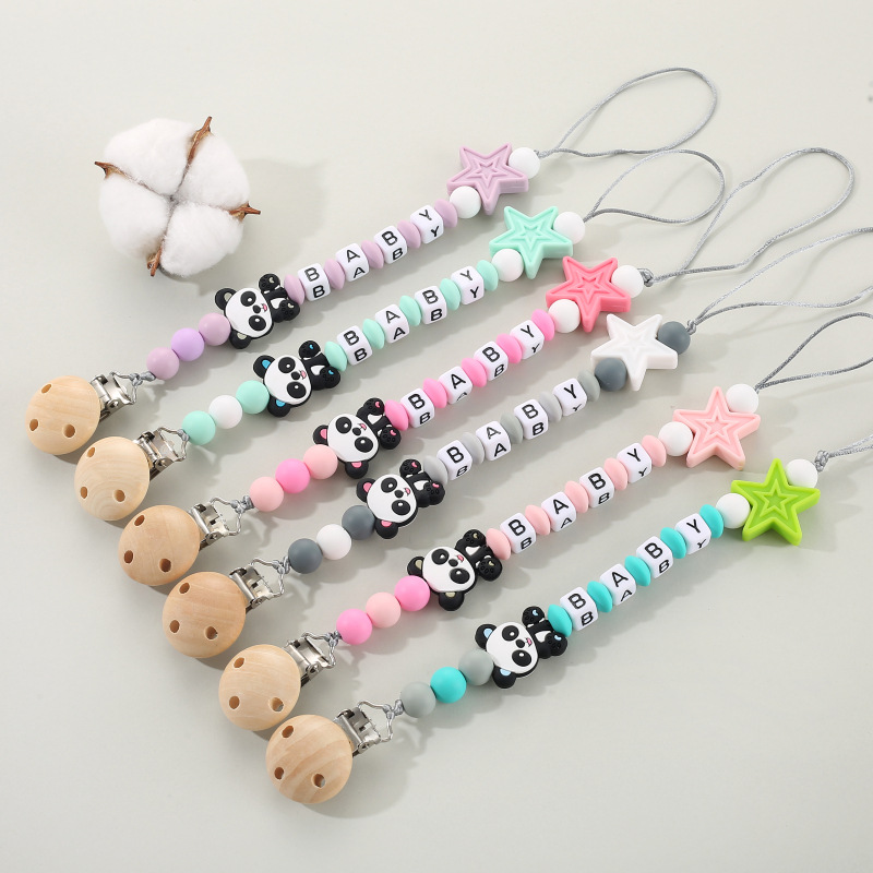 Panda Baby Schnullerclips Pers – Baby Pacifier Clip Bewertung und Preis