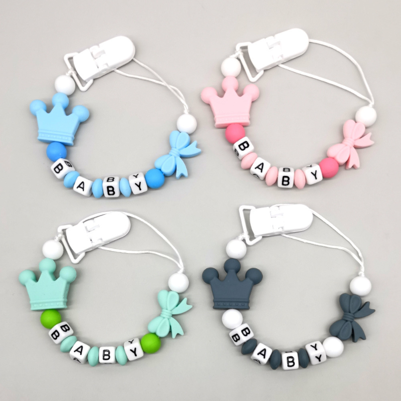 Silikon-Schnullerclip mit Kron – Baby Pacifier Clip Bewertung und Preis