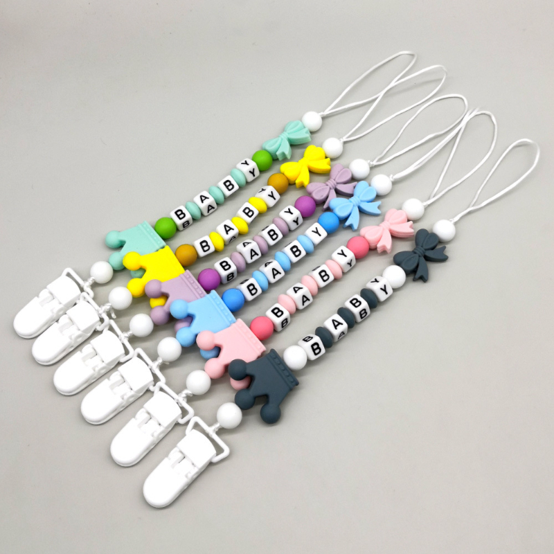Silikon-Schnullerclip mit Kron – Baby Pacifier Clip Bewertung und Preis