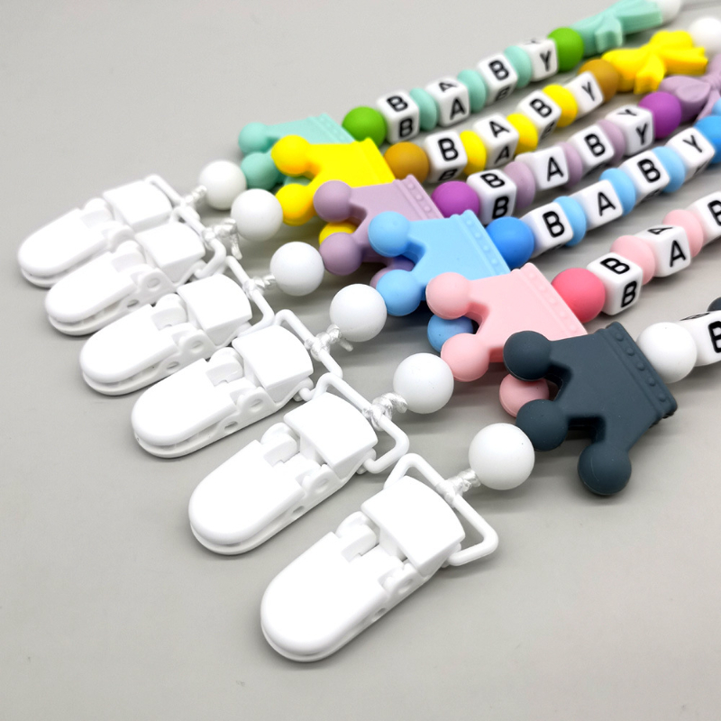 Silikon-Schnullerclip mit Kron – Baby Pacifier Clip Bewertung und Preis