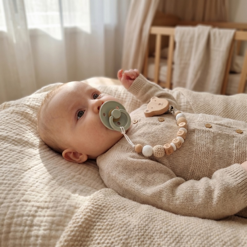 Personalisierter Schnullerclip – Baby Pacifier Clip Bewertung und Preis
