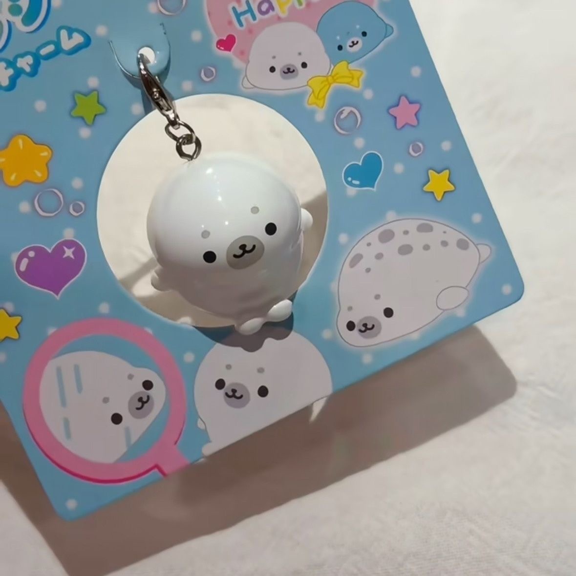 Kawaii Robben-Tier-Schlüsselan – Baby Products Keeping Bag Bewertung und Preis