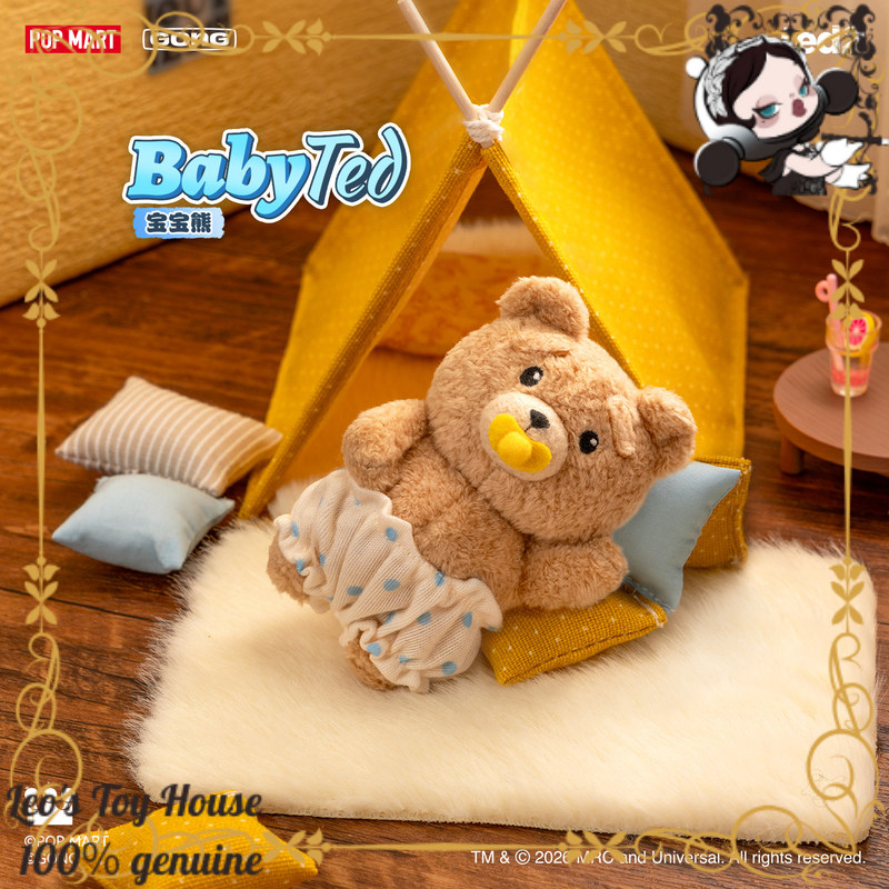 POPMART GONG Baby Ted Beweglic – Baby Products Keeping Bag Bewertung und Preis